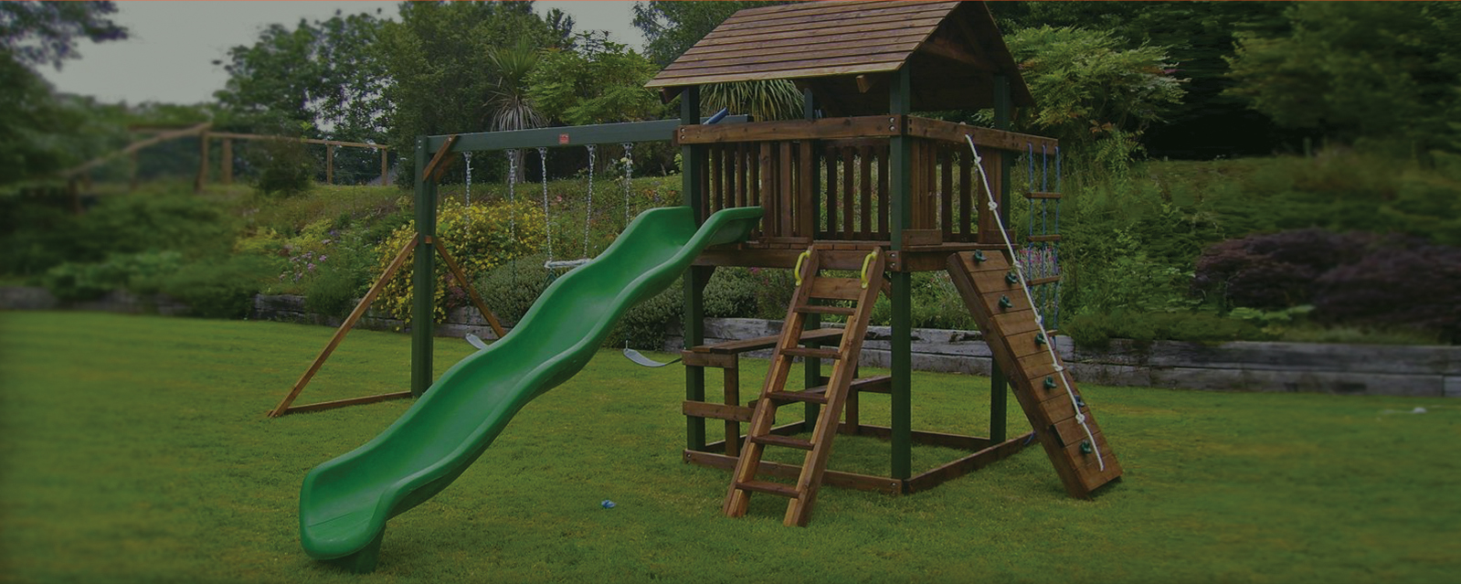 STT Swings, tree houses, playhouses, slides, swings,