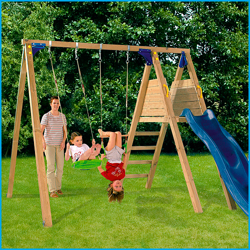 Deck swing STT Swings Irish Made Play Centres, Swings, Treehouse & Playhouses