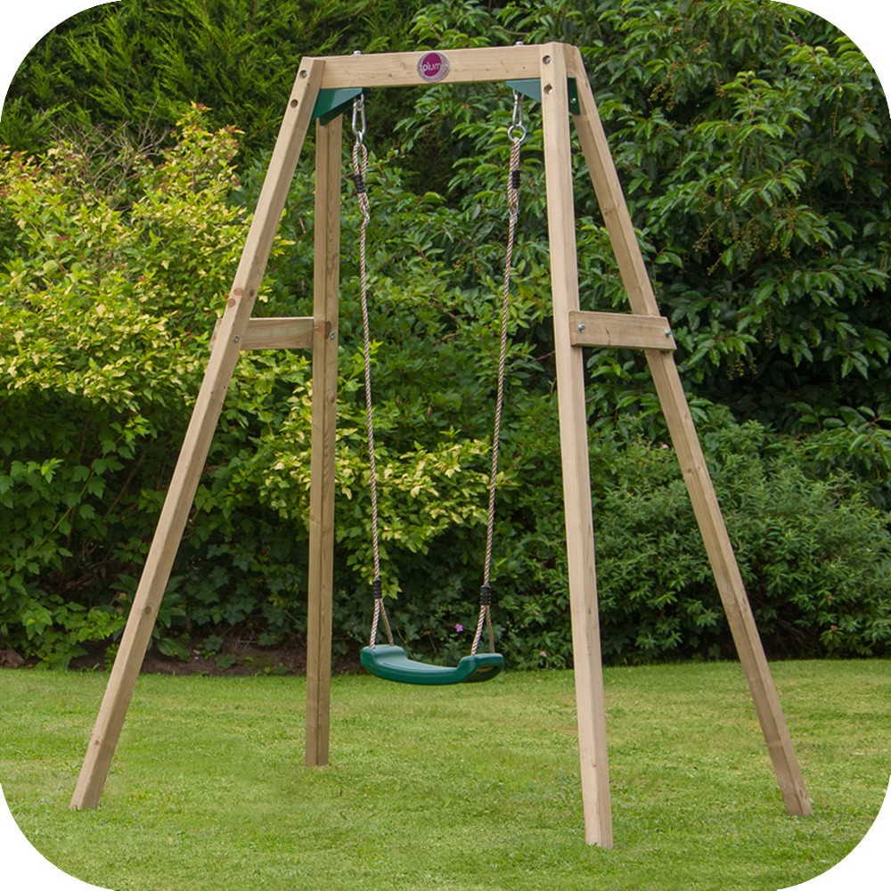 wooden single swing set free delivery € 150 00 plum wooden single 