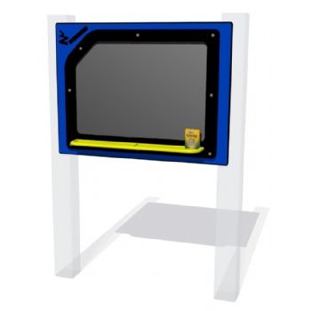 Single chalk board posts