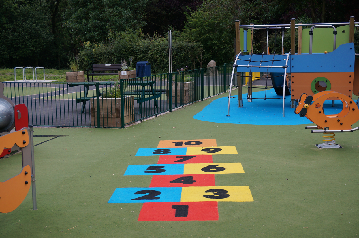 Playground safety surface outdoor safety carpet