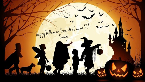 Happy Halloween from STT Swings handmade Irish tree houses