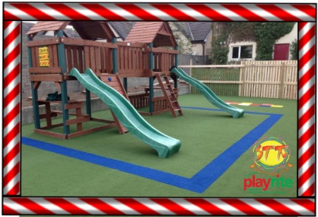 STT Swings Playrite Play Safe outdoor Safety Surface