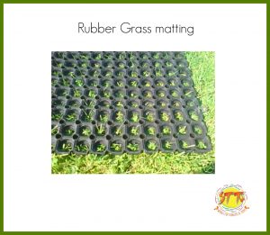 STT swings rubber grass matting FB