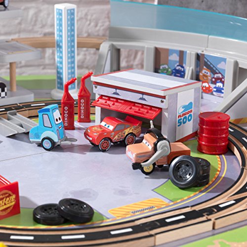 disney pixar cars 3 florida racetrack set table